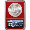 Image 2 : 2016-(S) $1 American Silver Eagle Coin NGC MS69 Struck at San Francisco Red Core