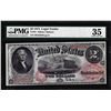 Image 1 : 1874 $2 Legal Tender Note Fr.43 PMG Choice Very Fine 35