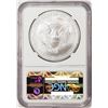 Image 2 : 2014(S) $ American Silver Eagle Coin NGC MS70 Early Releases San Francisco