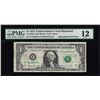 Image 1 : 1974 $1 Federal Reserve Note Mismatched Serial Number Error Fr.1908-E PMG Fine 12