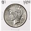 Image 1 : 1934 $1 Peace Silver Dollar Coin