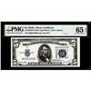 Image 1 : 1934D $5 Silver Certificate Note Fr.1654Wi Wide I PMG Gem Uncirculated 65EPQ