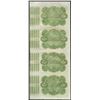 Image 2 : Uncut Sheet of (4) State of Louisiana Baby Bond Obsolete Notes