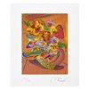 Image 2 : Peter Max "Vase of Flowers XI" Limited Edition Lithograph on Paper