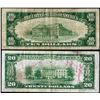 Image 2 : Lot of (2) 1929 $10/20 Federal Reserve Bank Notes New York