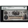 Image 1 : 1862 $100 Confederate States of America Note T-41 Legacy Extremely Fine 45