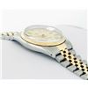 Image 3 : Rolex Men's Two Tone Champagne Index Datejust Wristwatch