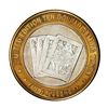 Image 1 : .999 Silver Four Queens Casino Hotel Las Vegas $10 Limited Edition Gaming Token