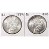 Image 1 : Lot of 1889-1890 $1 Morgan Silver Dollar Coins