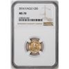 Image 1 : 2016 $5 American Gold Eagle Coin NGC MS70