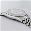 Image 8 : Rolex Men's Stainless Steel White Index Datejust Wristwatch