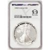 Image 1 : 1990-S $1 American Silver Eagle Coin NGCX Proof 9.9 Ultra Cameo