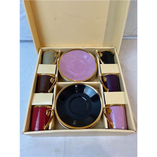 Flamant Boxed Espresso Cup & Saucer Set