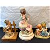 Image 3 : Assorted Hummel Figurines & Hummel Book