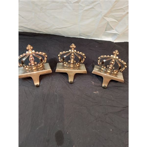 Crown Stocking Hangers