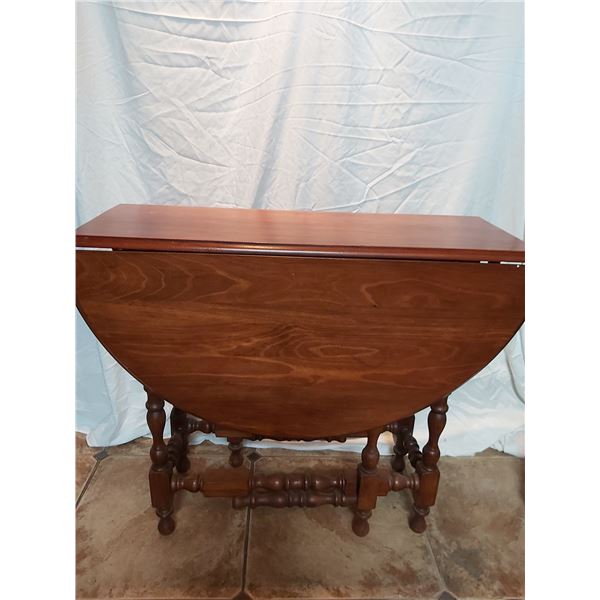 Wooden Drop Leaf Table