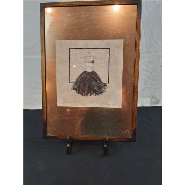 Framed Fashion Art