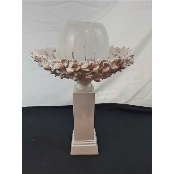 Decorative Pedestal With Bowl