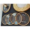 Image 2 : Gold Coloured Dishes and Table Pieces