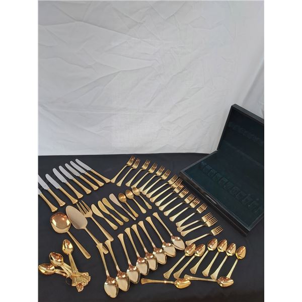 Gold Coloured Cutlery