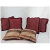 Image 1 : Red Accent Pillows