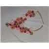 Image 1 : Floral Beaded Necklace