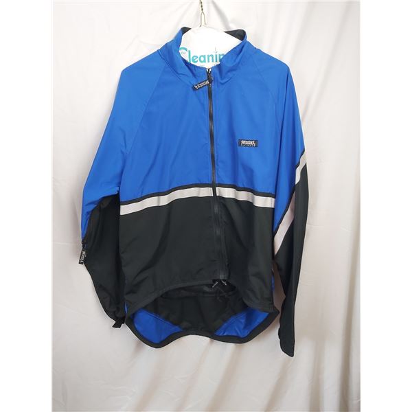 Blue Running Room Windbreaker