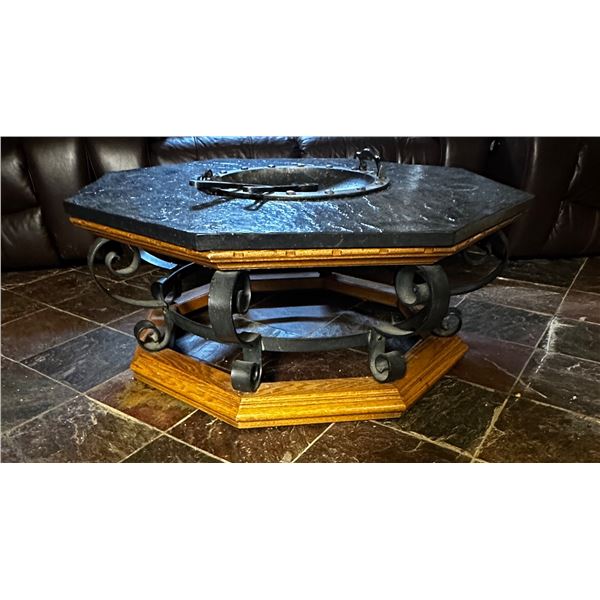 Octagon Fire Table