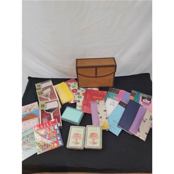 Occasional Cards and Tissue Paper