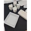 Image 2 : Assorted White Kitchen Dishes