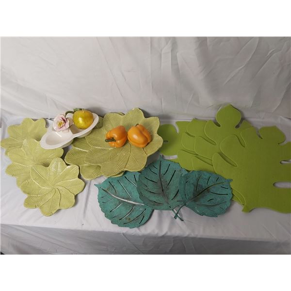 Floral and Leafy Kitchenware