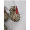 Image 2 : 4 Decorative Roosters