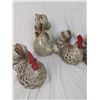 Image 3 : 4 Decorative Roosters