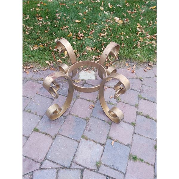 Gold Style Table Base