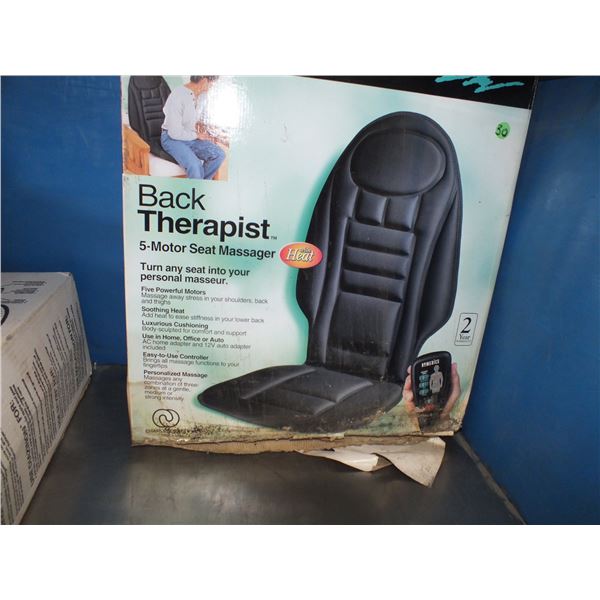 Small Retro Radio & Car Seat Massager