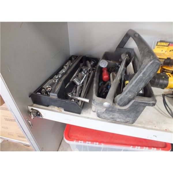2 Small Bins Of Mixed Tools