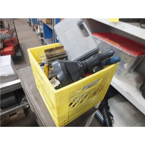 Crate Of Mixed Tools