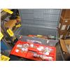 Image 2 : Grey Tool Box w/  Contents