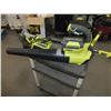 Image 2 : Ryobi 40volt Lithium Weed Eater & Blower