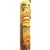 Image 3 : Totem Pole, 1 part, imported, Inlaid abalone 72"