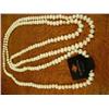 Image 1 : Strand Cultured Fresh Water Pearls 9 Each 64"