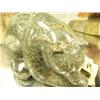 Image 1 : Green Soap Stone Bear 6" E.S.