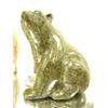 Image 1 : Sitting Bear Green Soapstone 4.5"