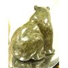 Image 2 : Sitting Bear Green Soapstone 4.5"