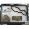 Image 1 : Lot of Estate Shell Necklace, Tiger Necklace
