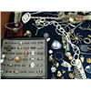 Image 3 : Lot of Estate Rings, Spoons, Keys, Necklace Watches, Glasses, Pins