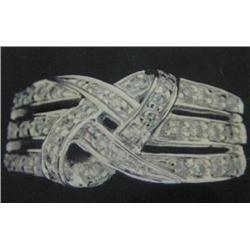 14 K White Gold Diamond Lady's Rings,  Diamonds Approx. .25 carats  Replacement Cost:  $925