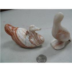 Lot of Soap Stone Birds