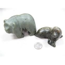 Seal and Bear Soapstone Panipchok