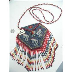 Bead Purse Import, 9"